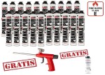 Piana natryskowa x 20szt.  pianka PUR Termoizolacja D-COR pro 930gr  3m2 