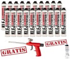 Piano KLEJ DO STYROPIANU 60 sekund x 20 szt EPS XPS Piana Pianoklej D-COR pro 750 ml od –6°C 