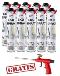 POLYNOR EKO SPRAY x 10 szt   izolacje piana natryskowa pur pianka pur OCIEPLENIE GARAZU     