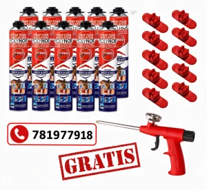 Pianka PUR natryskowa POLYNOR PRO x 10 szt ocieplenie poddasza garażu GRATIS
