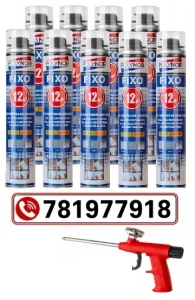 Piano KLEJ DO STYROPIANU 10 elementow  + PISTOLET GRATIS EPS XPS Piana Pianoklej POLYNOR FIXO 