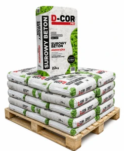 Beton architektoniczny 140-150 m² HURT   tynk dekoracyjny 25x worek 22 kg 